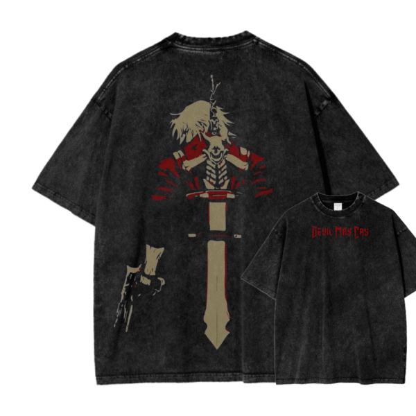 DEVIL MAY CRY VI ACID WASH TEE