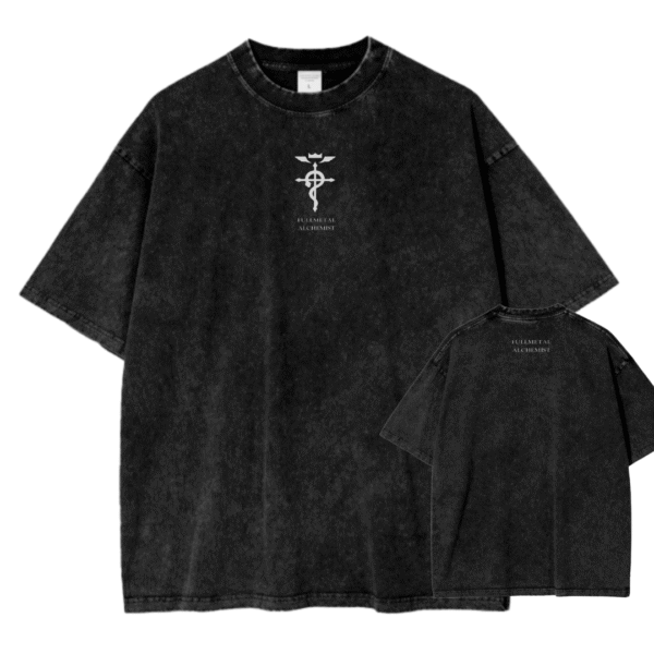 FULL METAL ALCHEMIST VI ACID WASH TEE