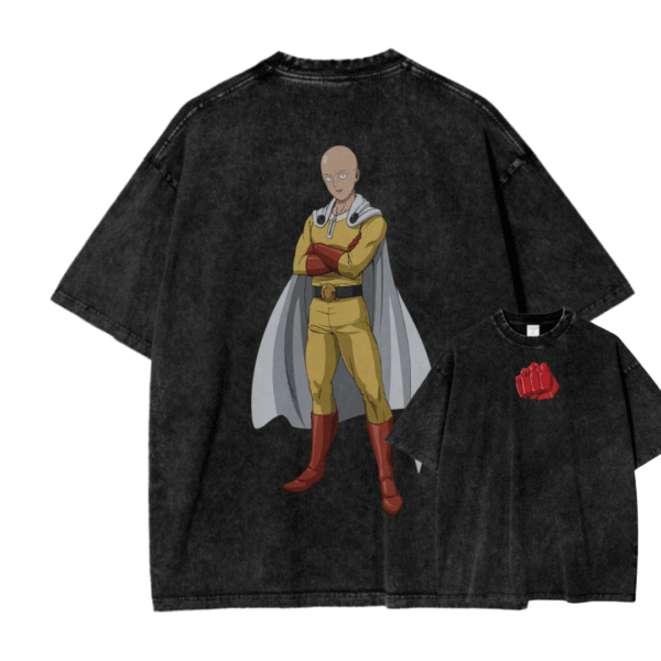 ONE PUNCH MAN IV ACID WASH TEE