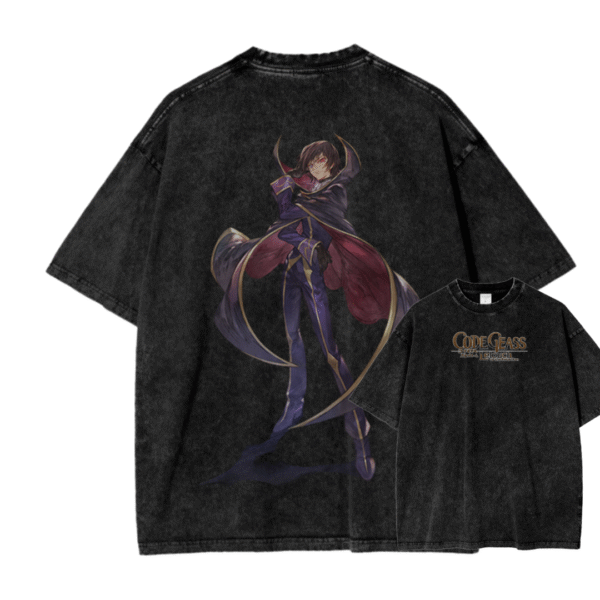 CODE GEASS VII ACID WASH TEE
