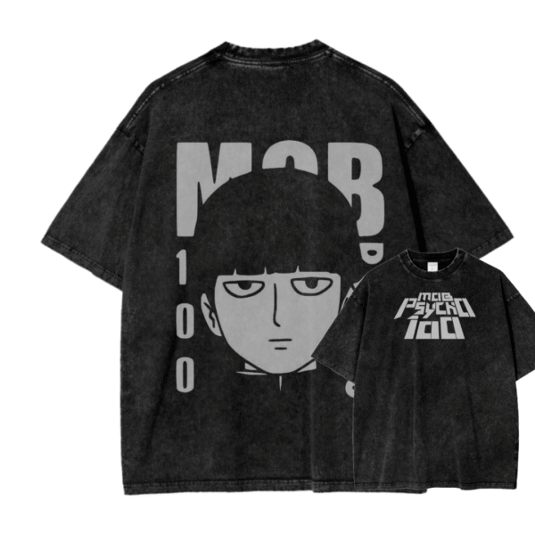 MOB PSYCHO 100 VI ACID WASH TEE