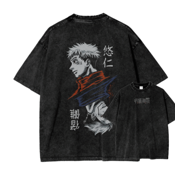 JUJUTSU KAISEN VI ACID WASH TEE