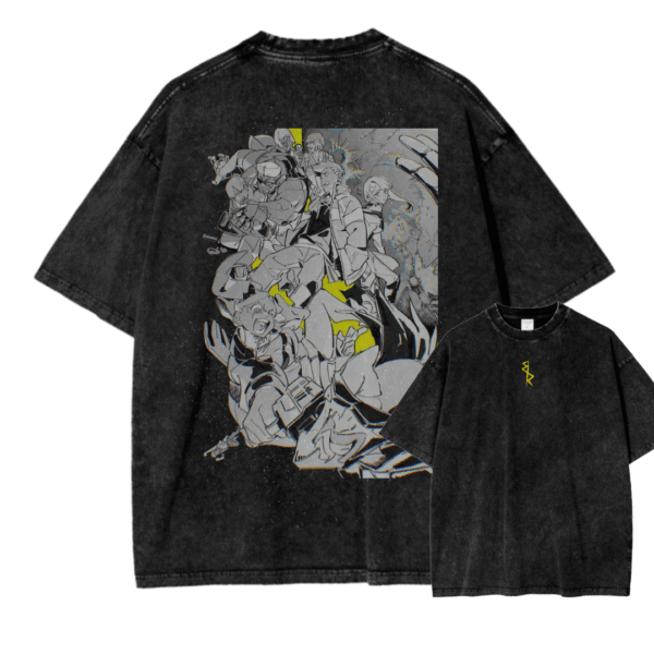 CYBERPUNK EDGERUNNERS VI ACID WASH TEE