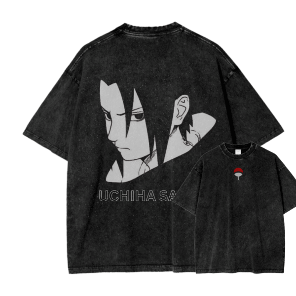 SASUKE IV ACID WASH TEE