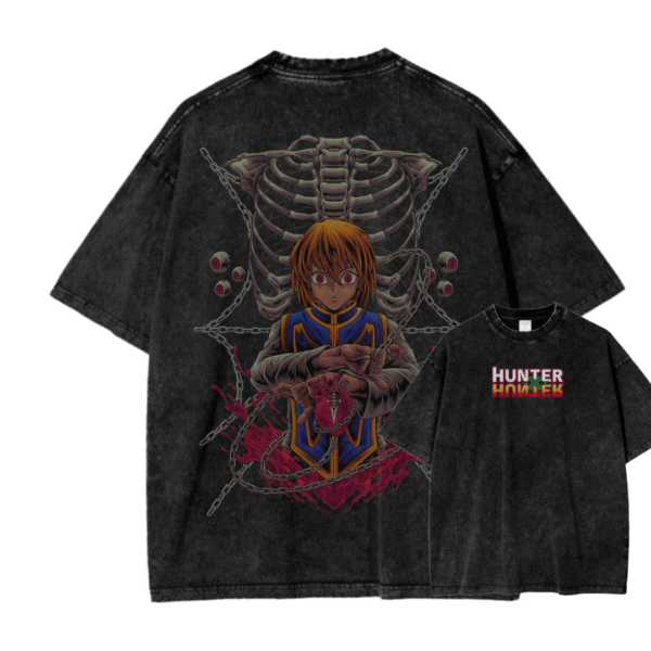 HUNTER X HUNTER VI ACID WASH TEE