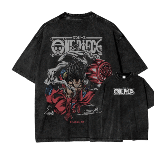 ONE PIECE XII ACID WASH TEE