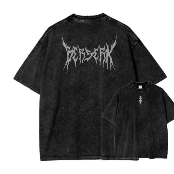 BERSERK XXII ACID WASH TEE