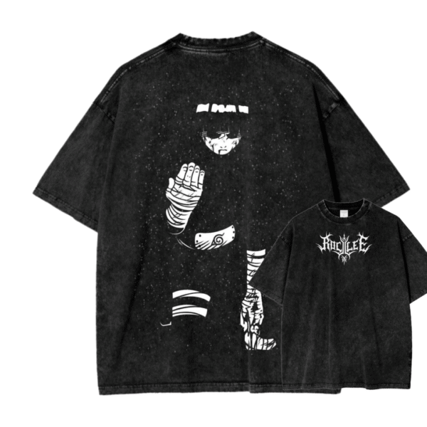 ROCK LEE II ACID WASH TEE