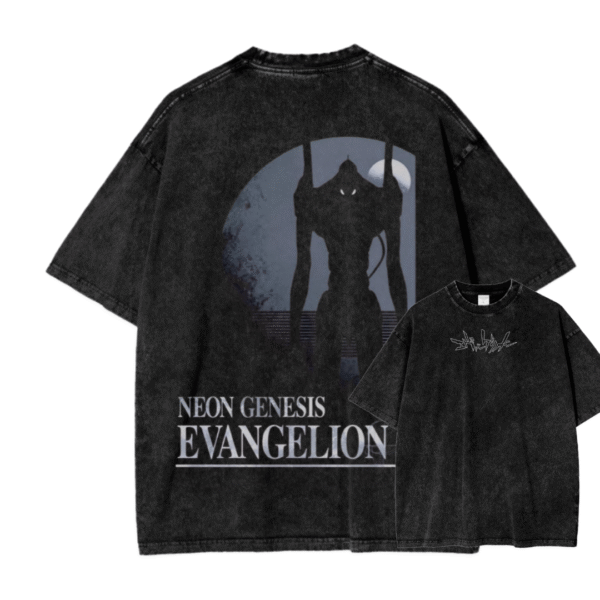 NEON GENESIS EVANGELION XII ACID WASH TEE