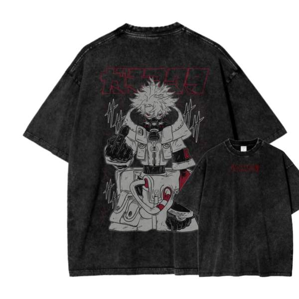 GACHIAKUTA VII ACID WASH TEE