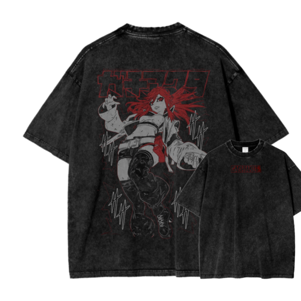 GACHIAKUTA VIII ACID WASH TEE